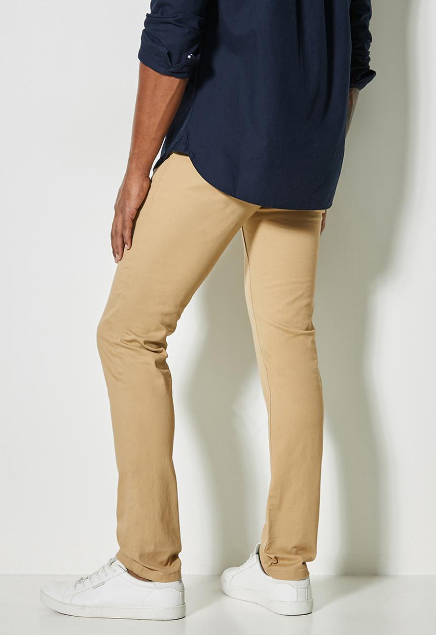 Superbalist - Caleb slim chino - stone