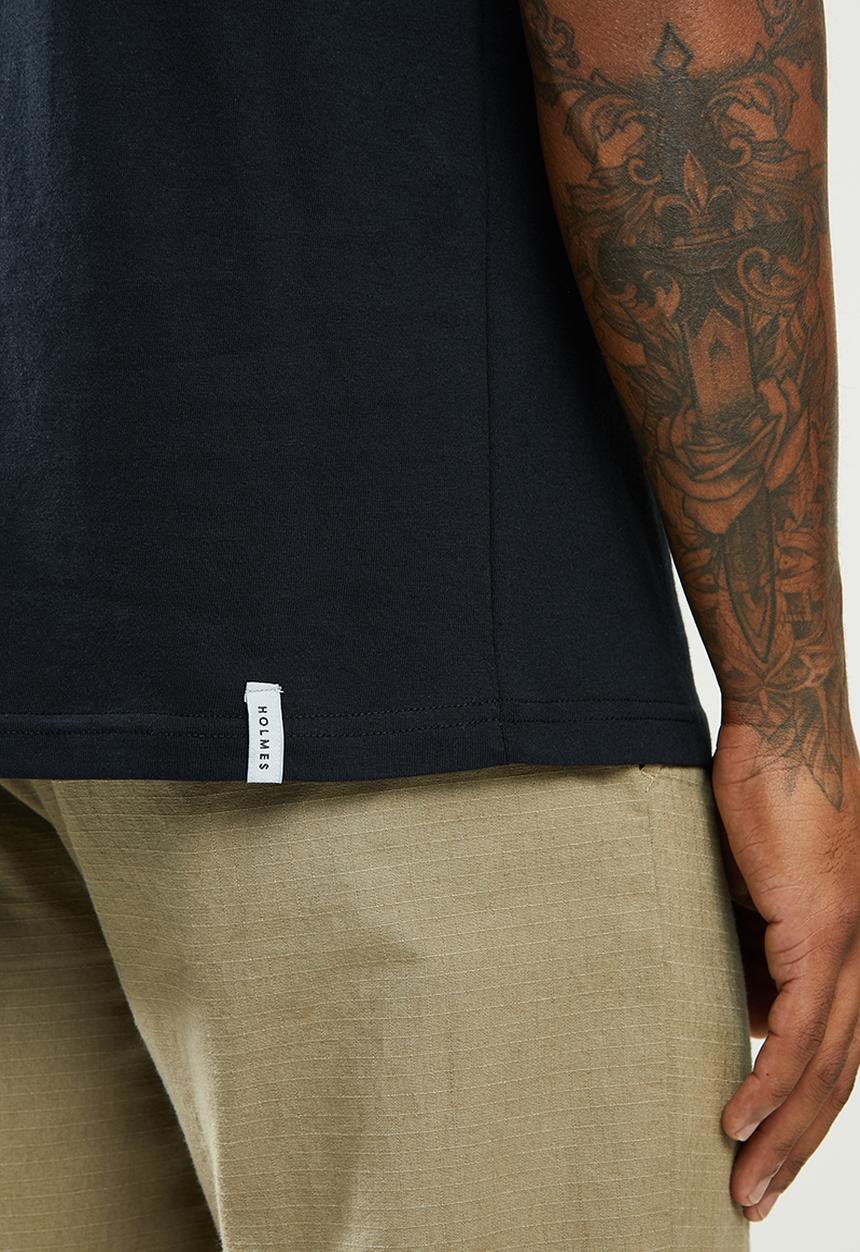 Holmes Bro's - Mental sports club short sleeve tee - black