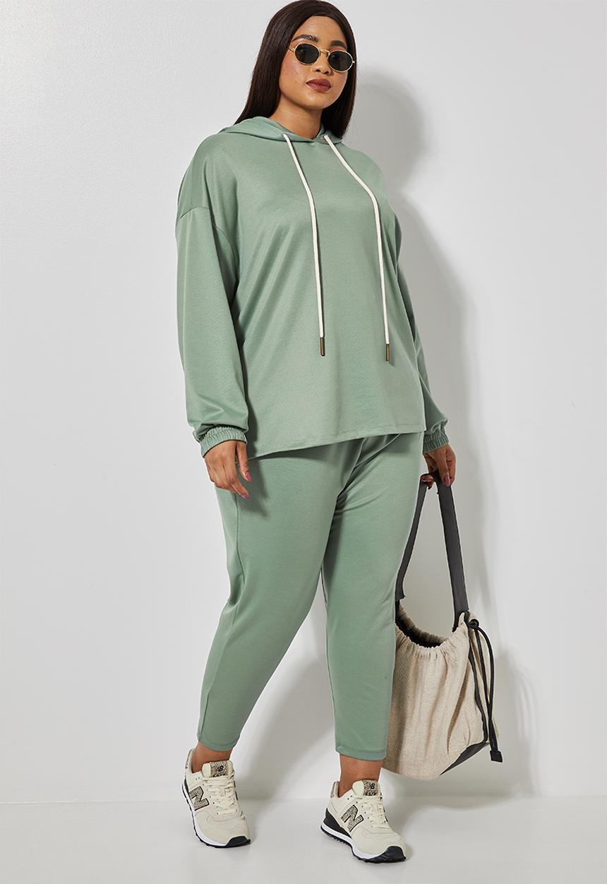 Superbalist - Premium ponti hoodie - sage