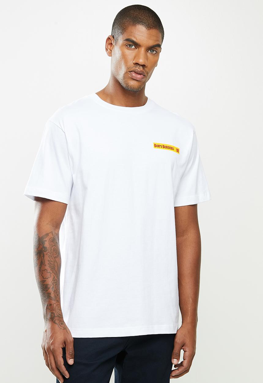 DC - Dc x bb bobs burgers hss short sleeve tee - white