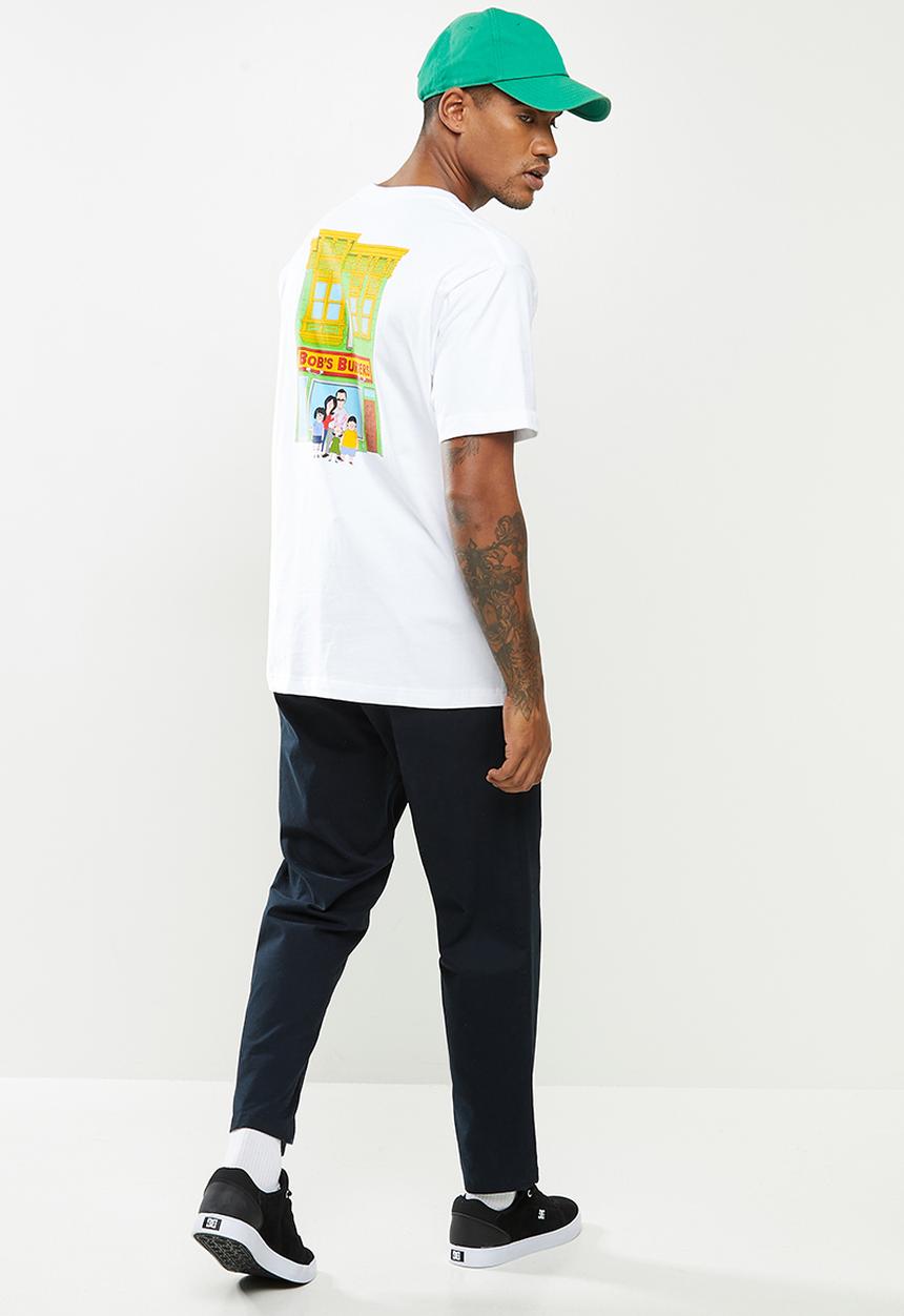 DC - Dc x bb bobs burgers hss short sleeve tee - white