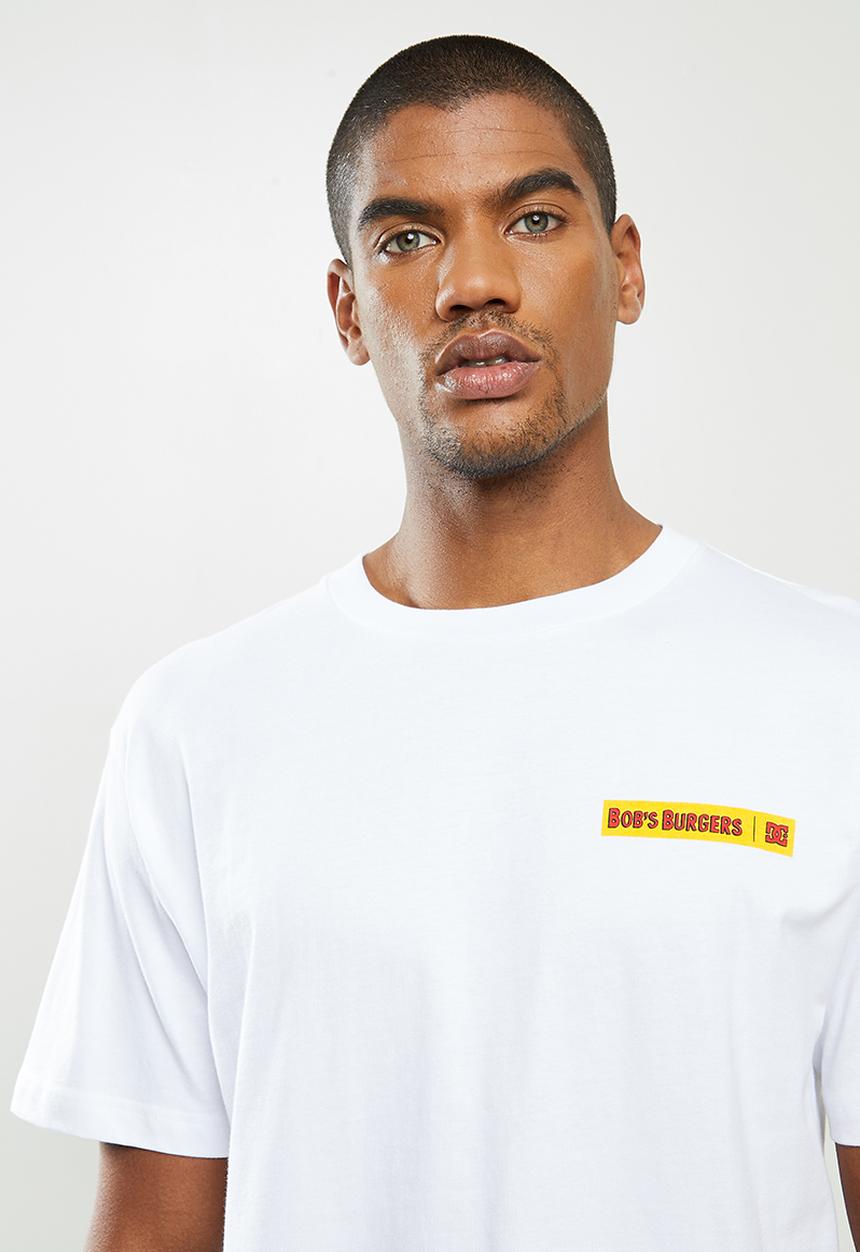 DC - Dc x bb bobs burgers hss short sleeve tee - white
