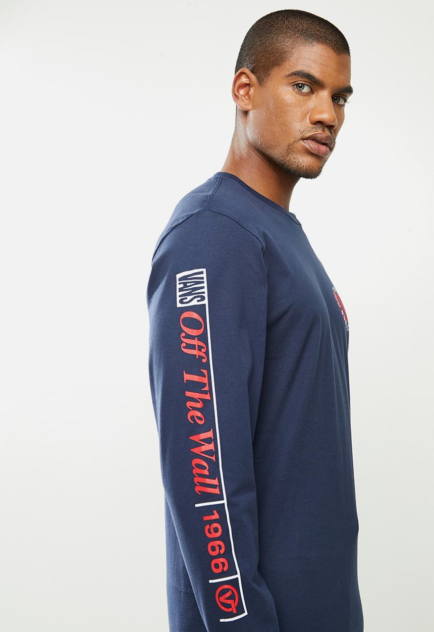 Vans - Frequency long sleeve tee - navy