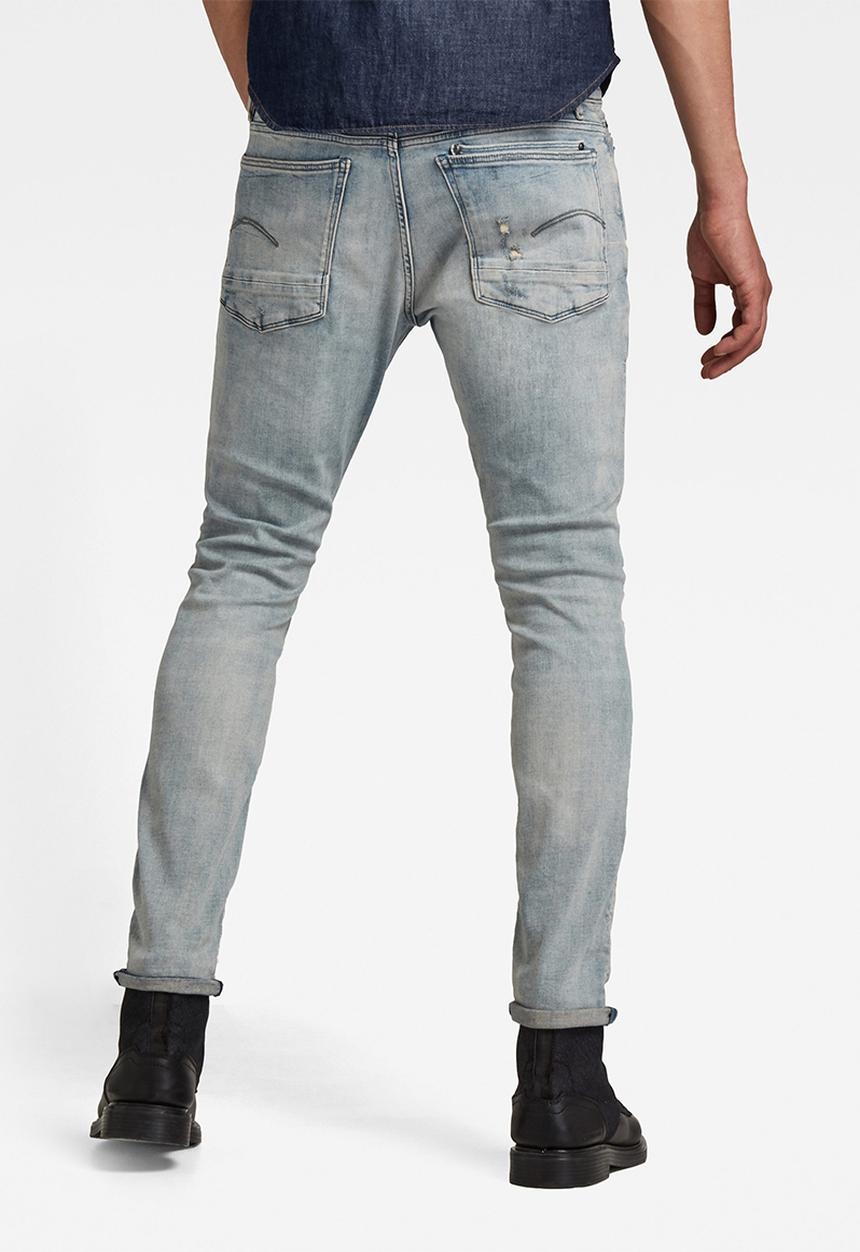 G-STAR - Lancet skinny - vintage nassau destroyed