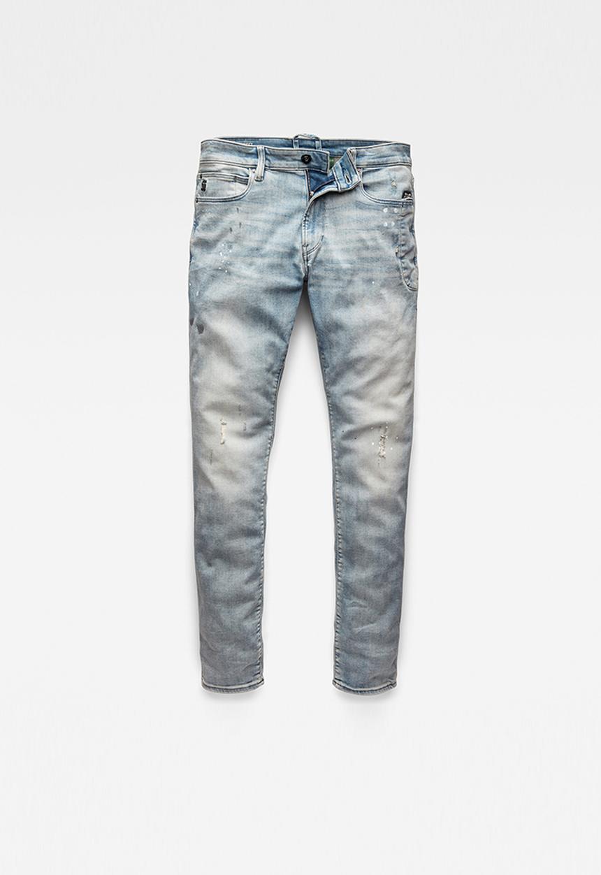 G-STAR - Lancet skinny - vintage nassau destroyed