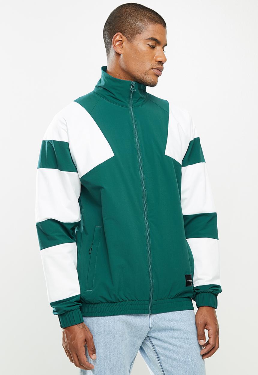 adidas Originals - EQT bold track jacket 2.0 - green & white