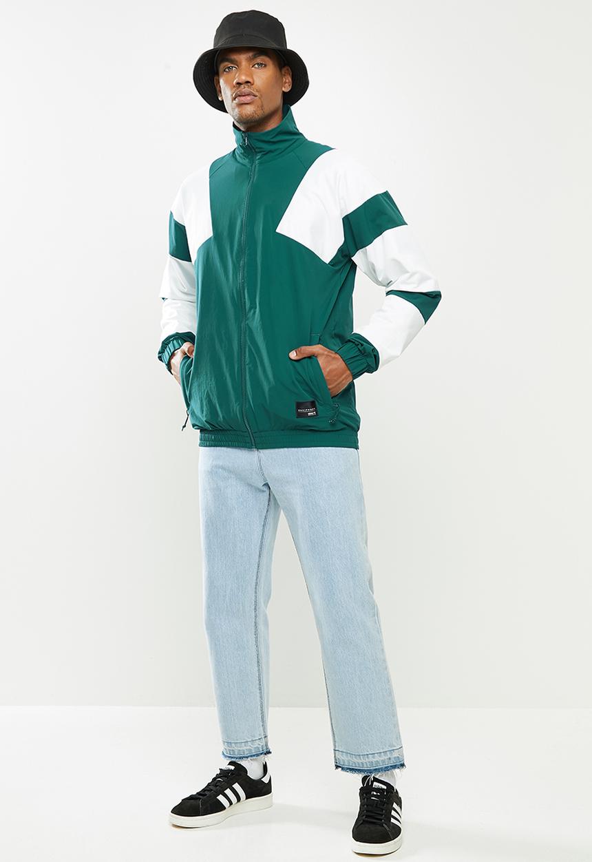 adidas Originals - EQT bold track jacket 2.0 - green & white