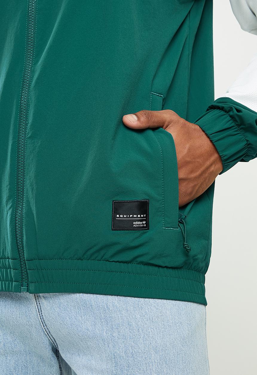 adidas Originals - EQT bold track jacket 2.0 - green & white