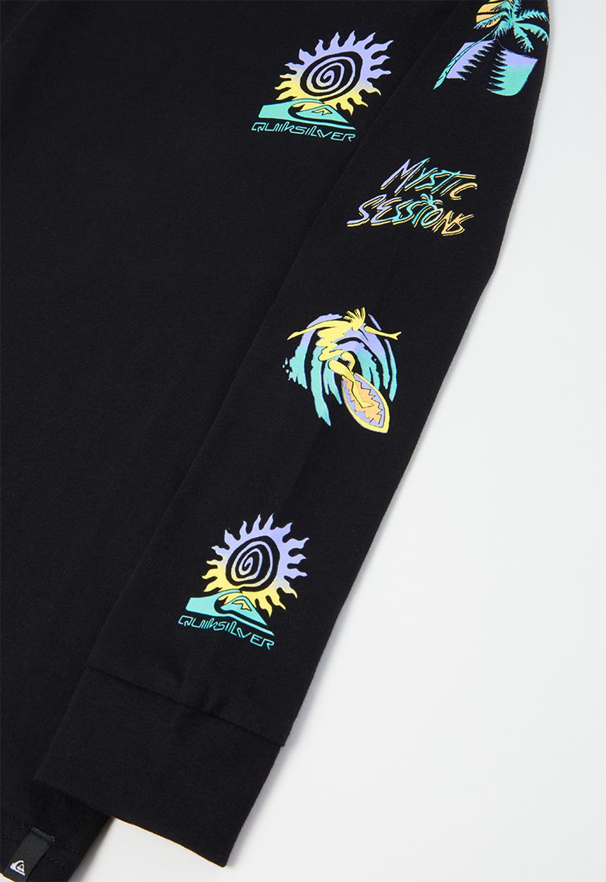 Quiksilver - Island pulse long sleeve tee - black