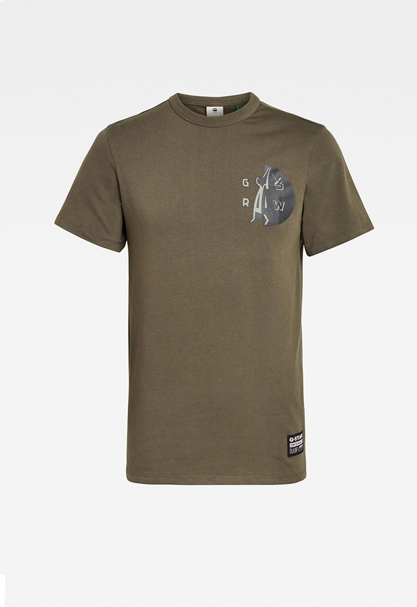 G-STAR - Gs raw hammer r short sleeve tee - combat