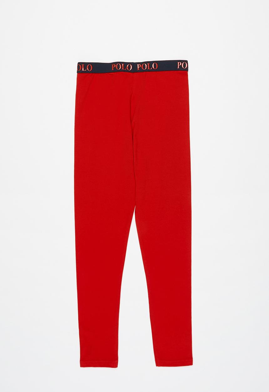 POLO - Girls tiffany active legging - red