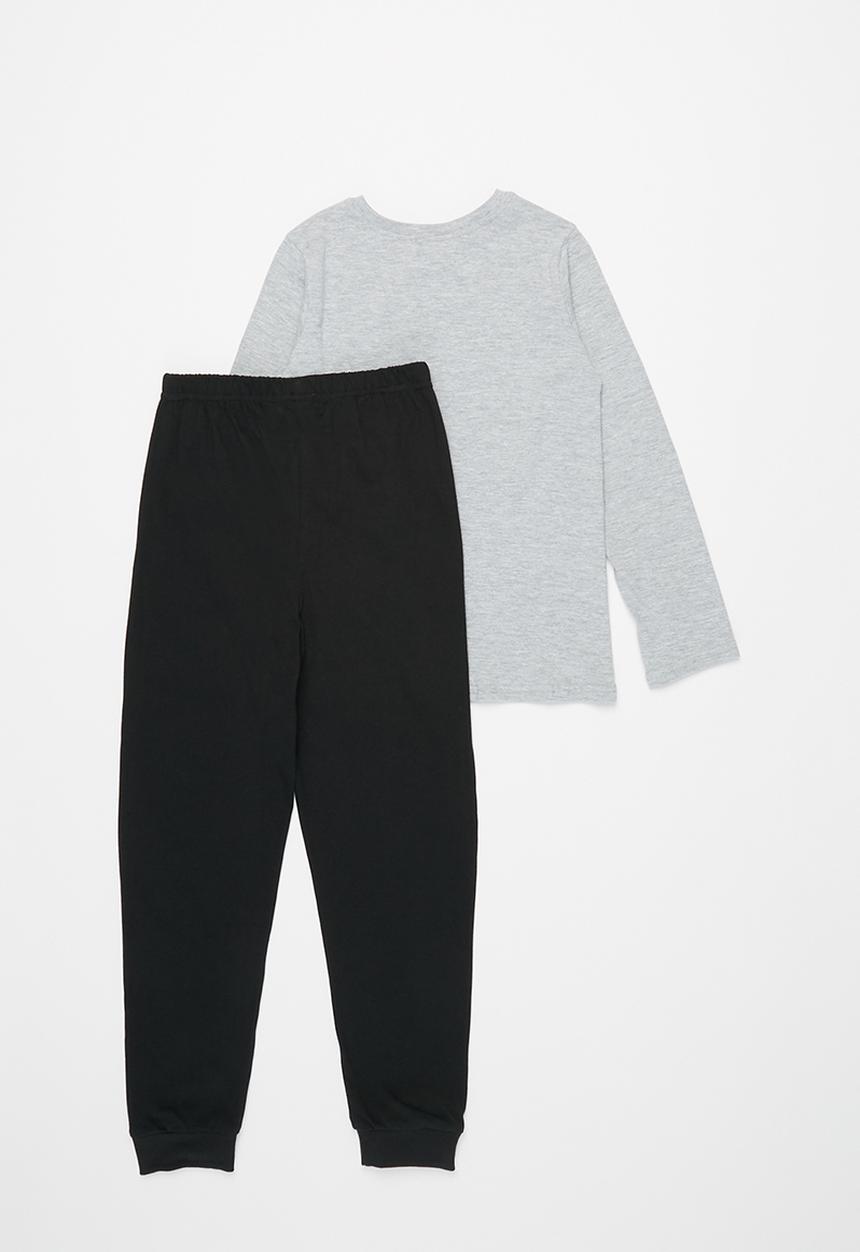 Superbalist Kids - Nasa pyjama top & pants set - grey & black