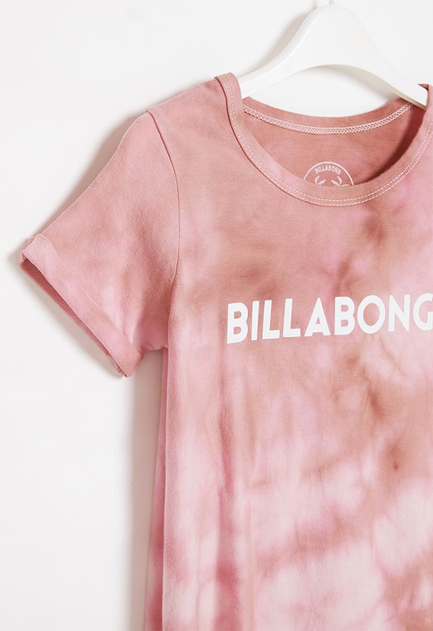 Billabong  - Dancer T-shirt dress - pink