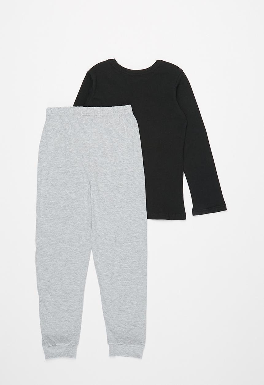 Superbalist Kids - Nasa pyjama top & pants set - black & grey 