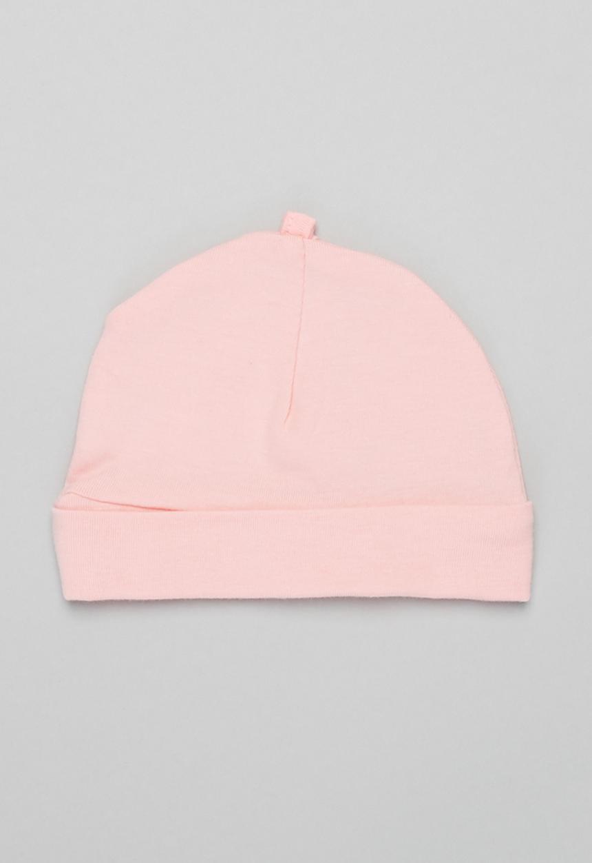 Superbalist Kids - Baby girls 2 pack printed beanies - white & pink