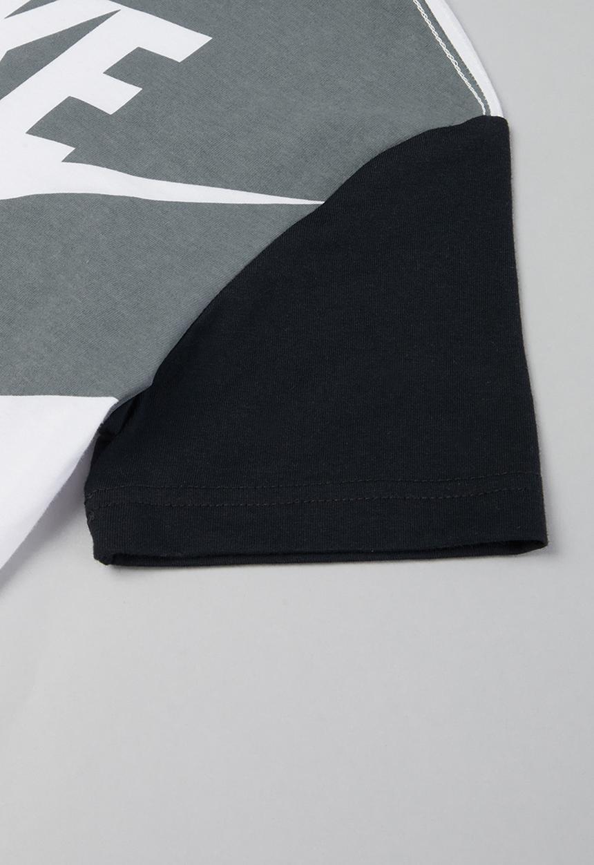 Nike - Nike boys amplify tee - white & grey 