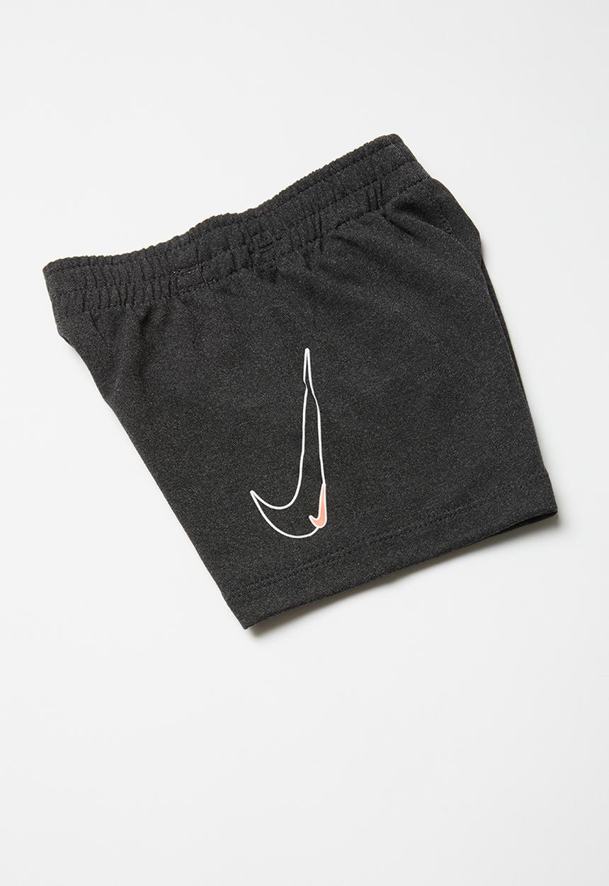 Nike - Nike boys comfort dri-fit short set - black & pink