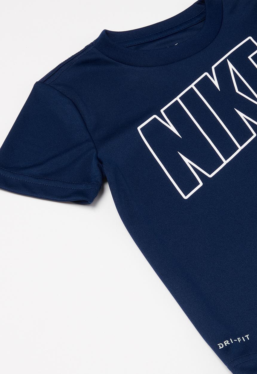 Nike - Nike boys comfort dri-fit short set - navy 