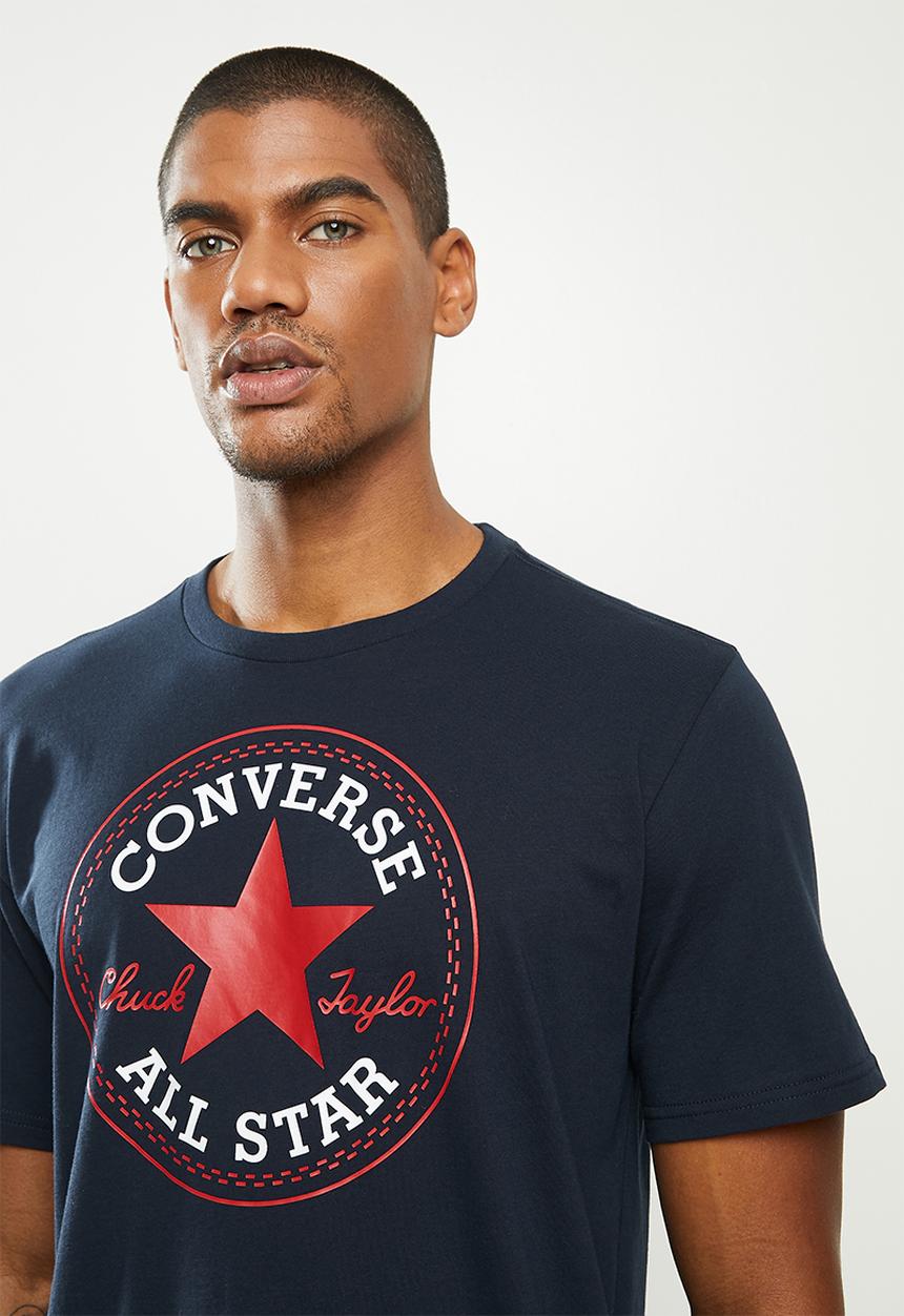 Converse - Chuck patch short sleeve tee - navy