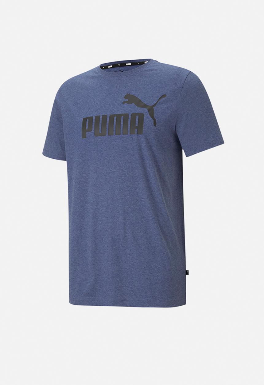 PUMA - Ess heather tee - elektro blue