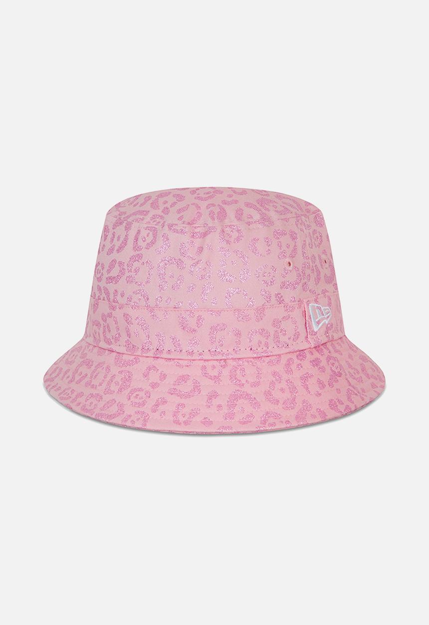 New Era - Metallic print bucket - pink