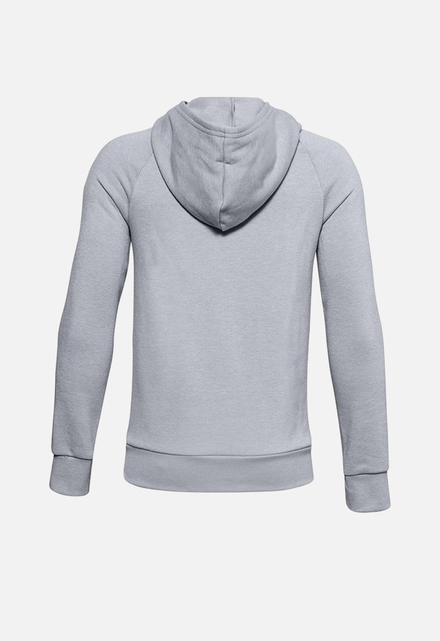 Under Armour - Ua boys rival fleece hoodie - grey & black