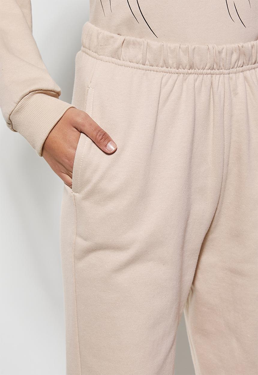 Superbalist - Track pants - stone