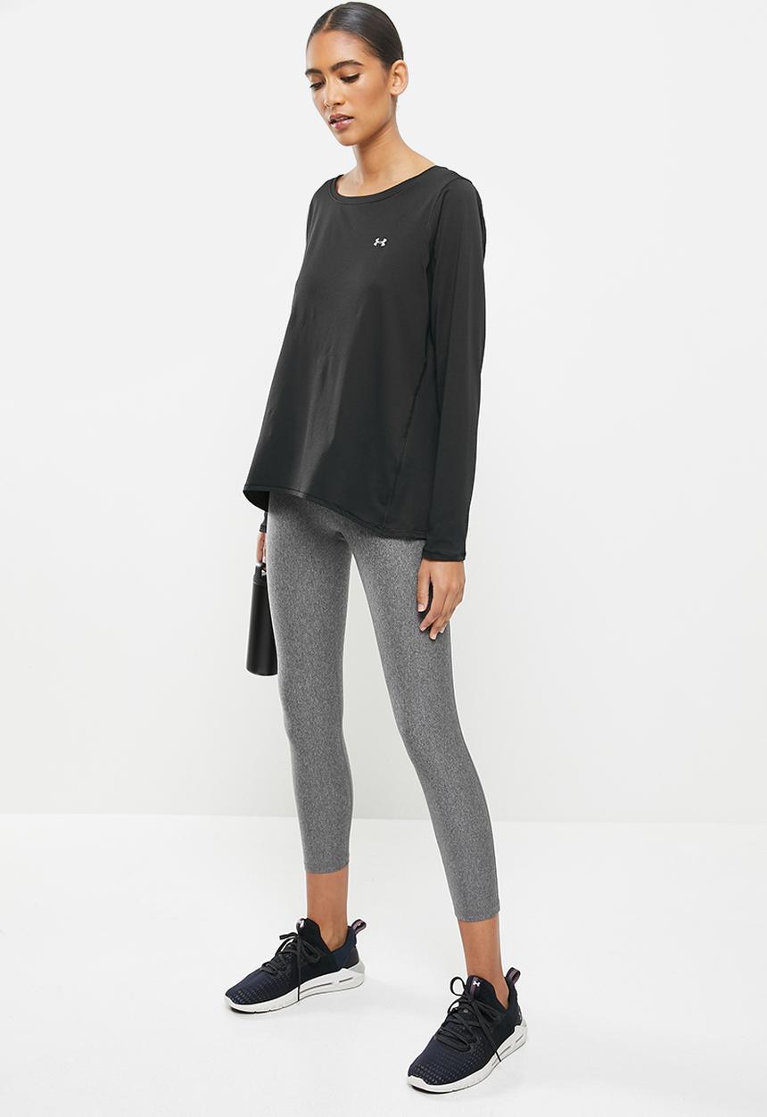 Under Armour - Hg armour hi rise 7/8 ns tights - charcoal