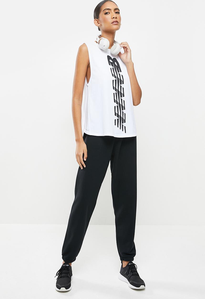 New Balance  - Relentless tank print - white