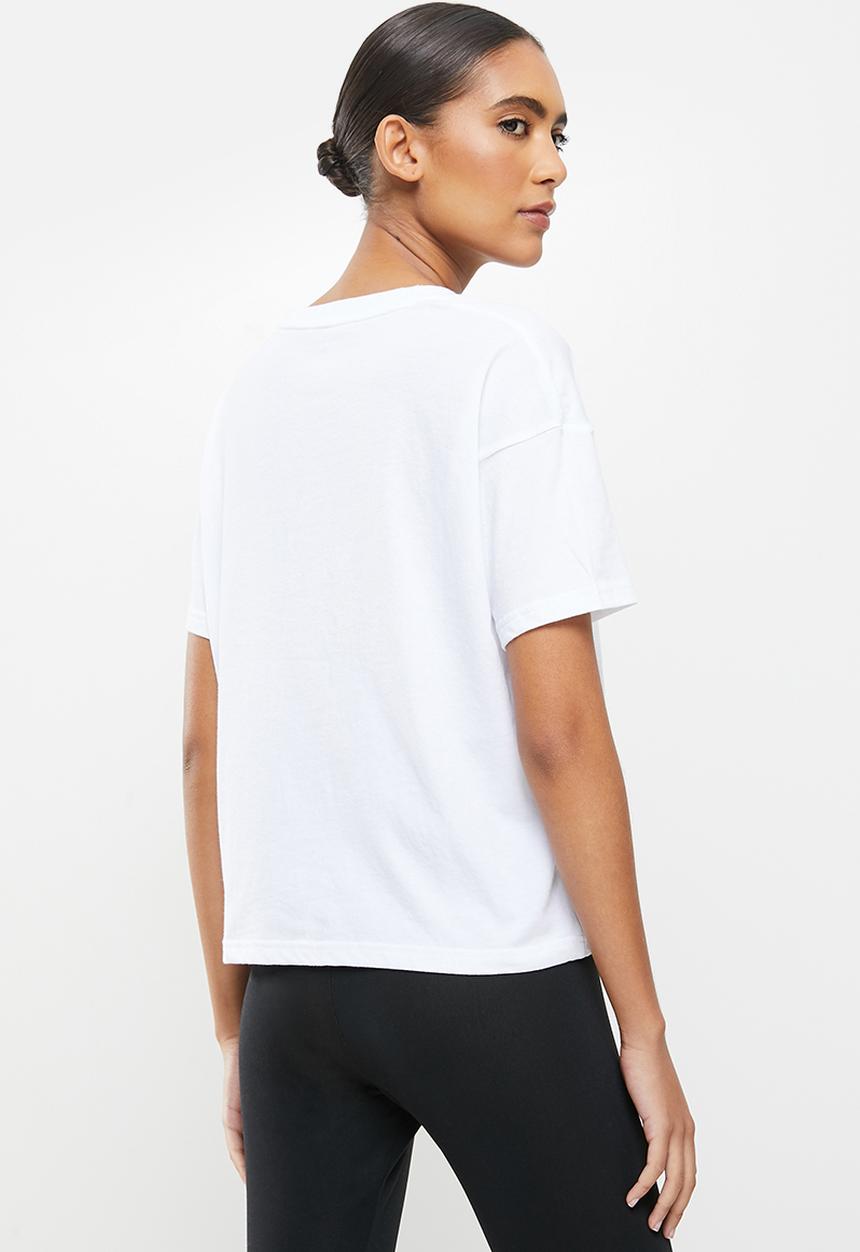 New Balance  - Classic core logo tee - white
