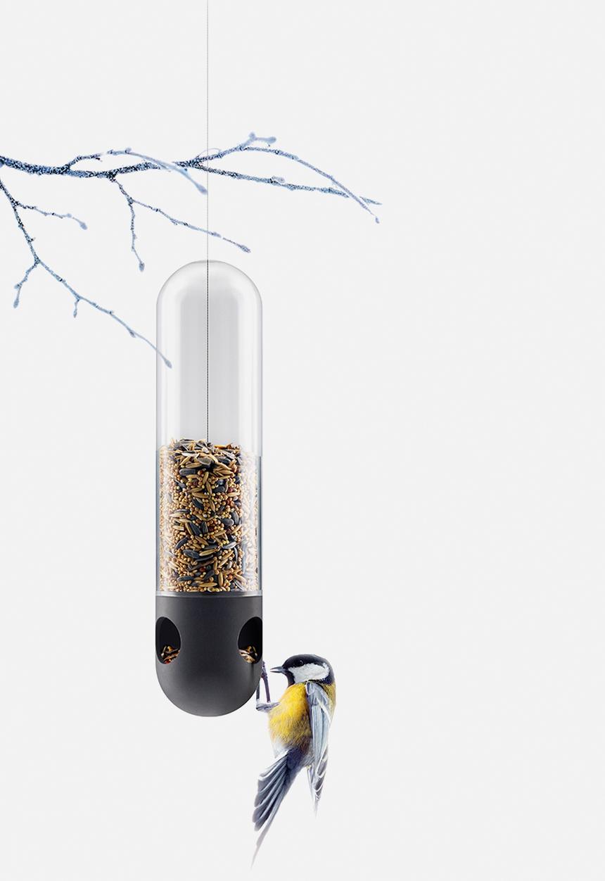 EVA SOLO - Bird feeder tube - dark grey