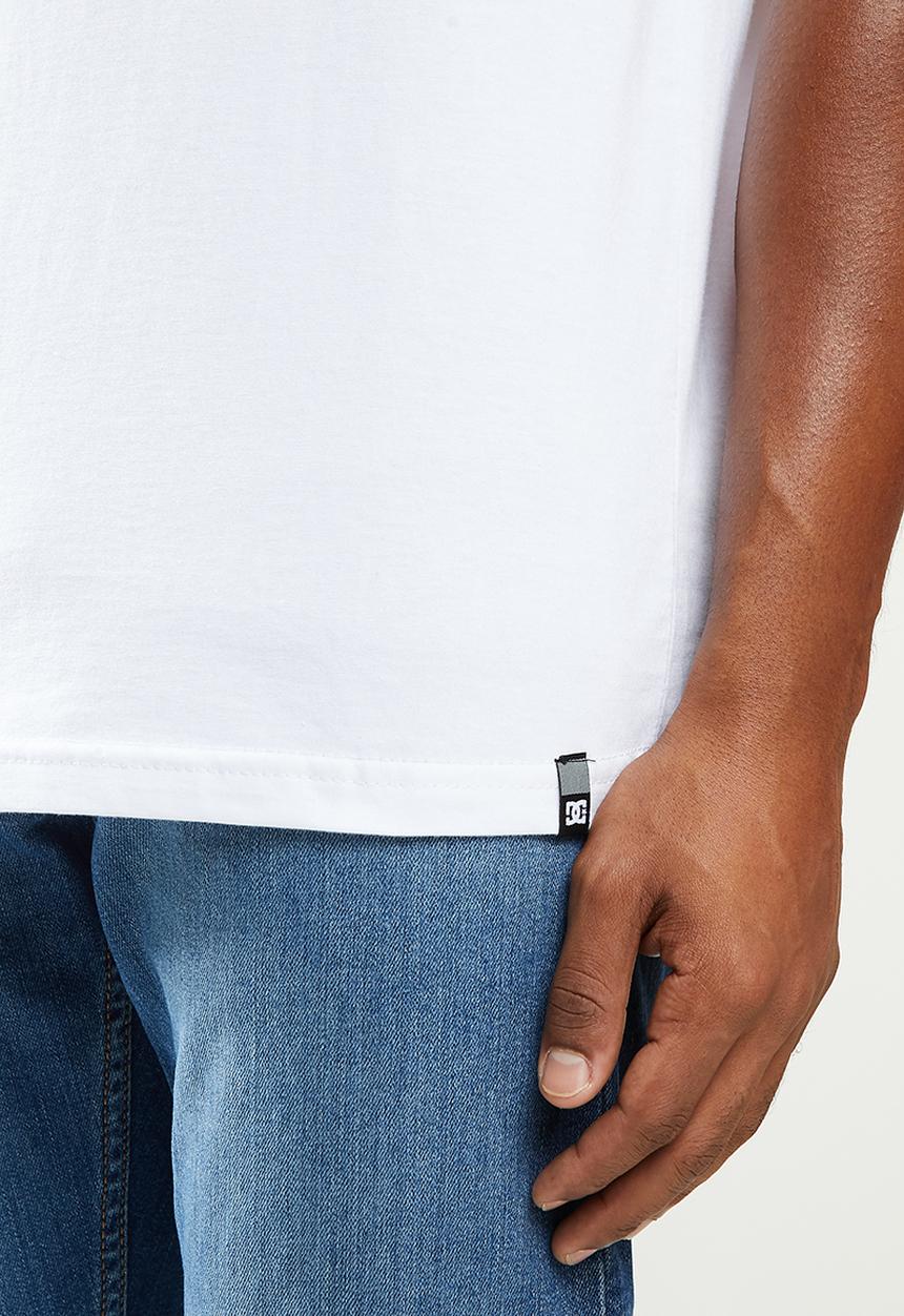 DC - Blabac kalis fs crook short sleeve tee - white