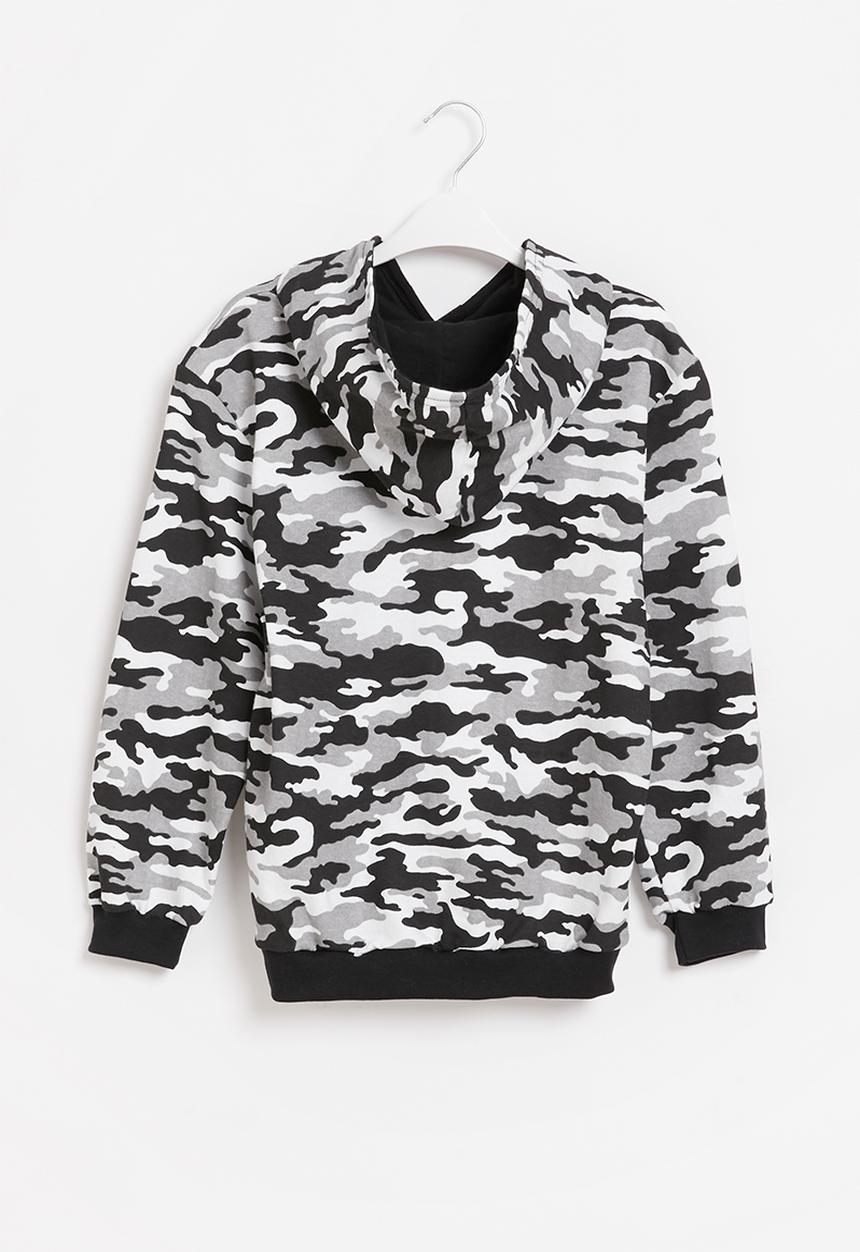 Rebel Republic - Boys all over print hooded sweatshirt - multi 