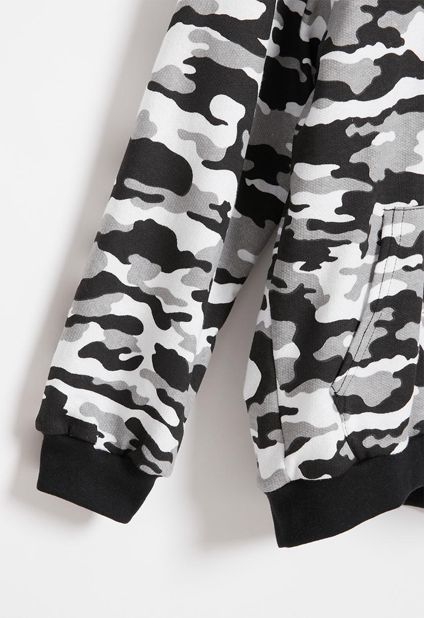 Rebel Republic - Boys all over print hooded sweatshirt - multi 