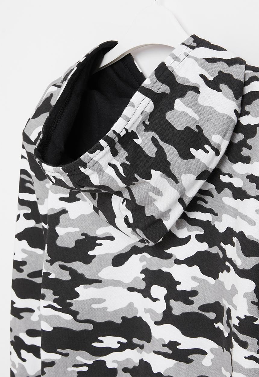 Rebel Republic - Boys all over print hooded sweatshirt - multi 