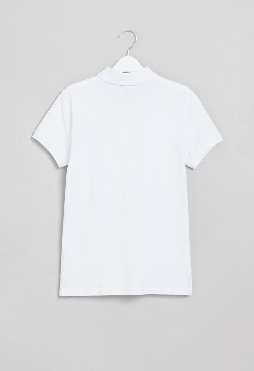 POLO - Boys austin short sleeve golfer - white