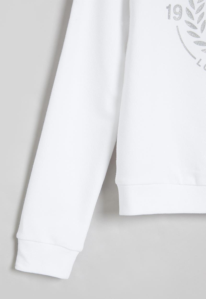 SISSY BOY - Cruiseline sweater with glitter - white