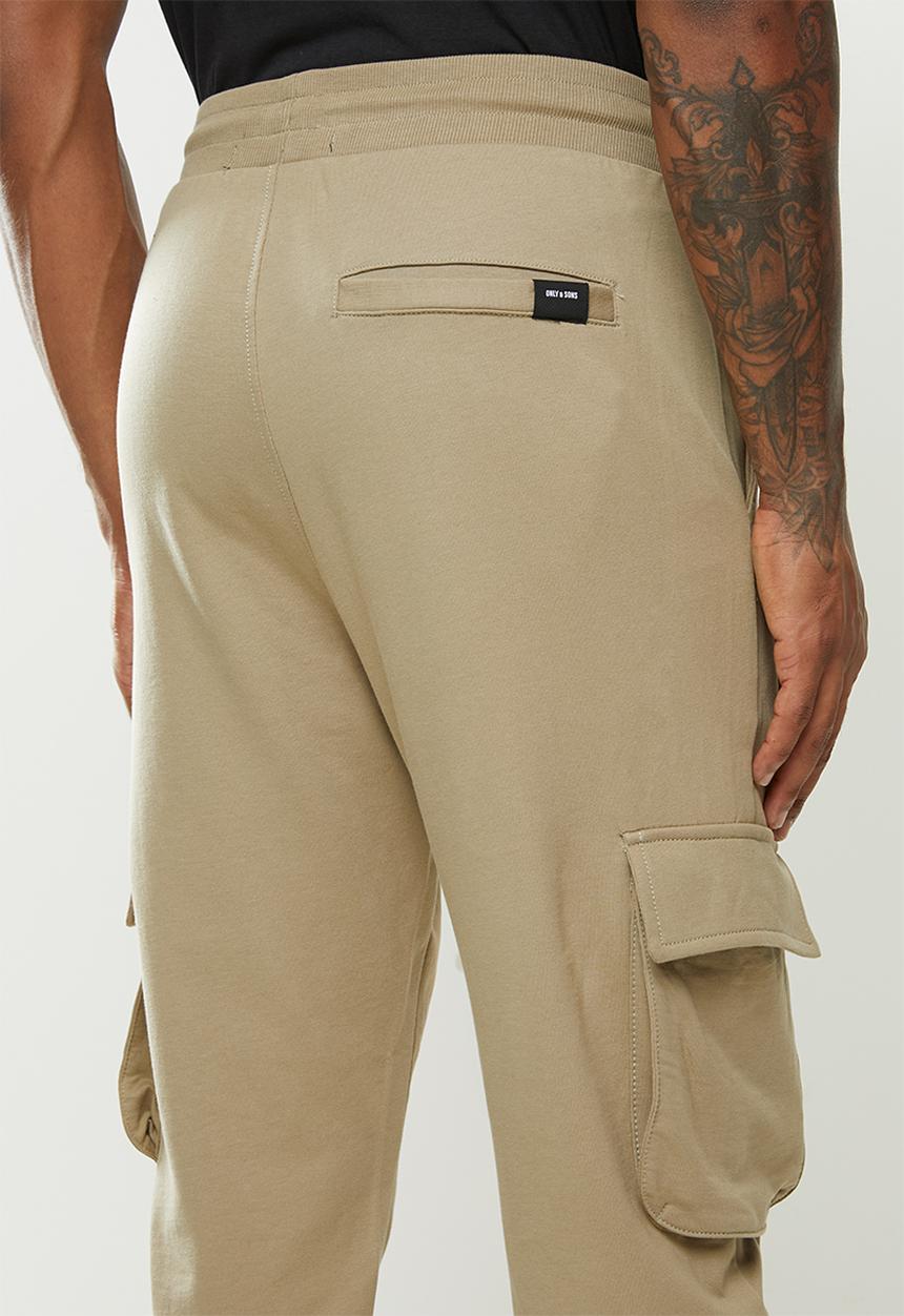 Only & Sons - Kian life kendrick cargo pant - chinchilla
