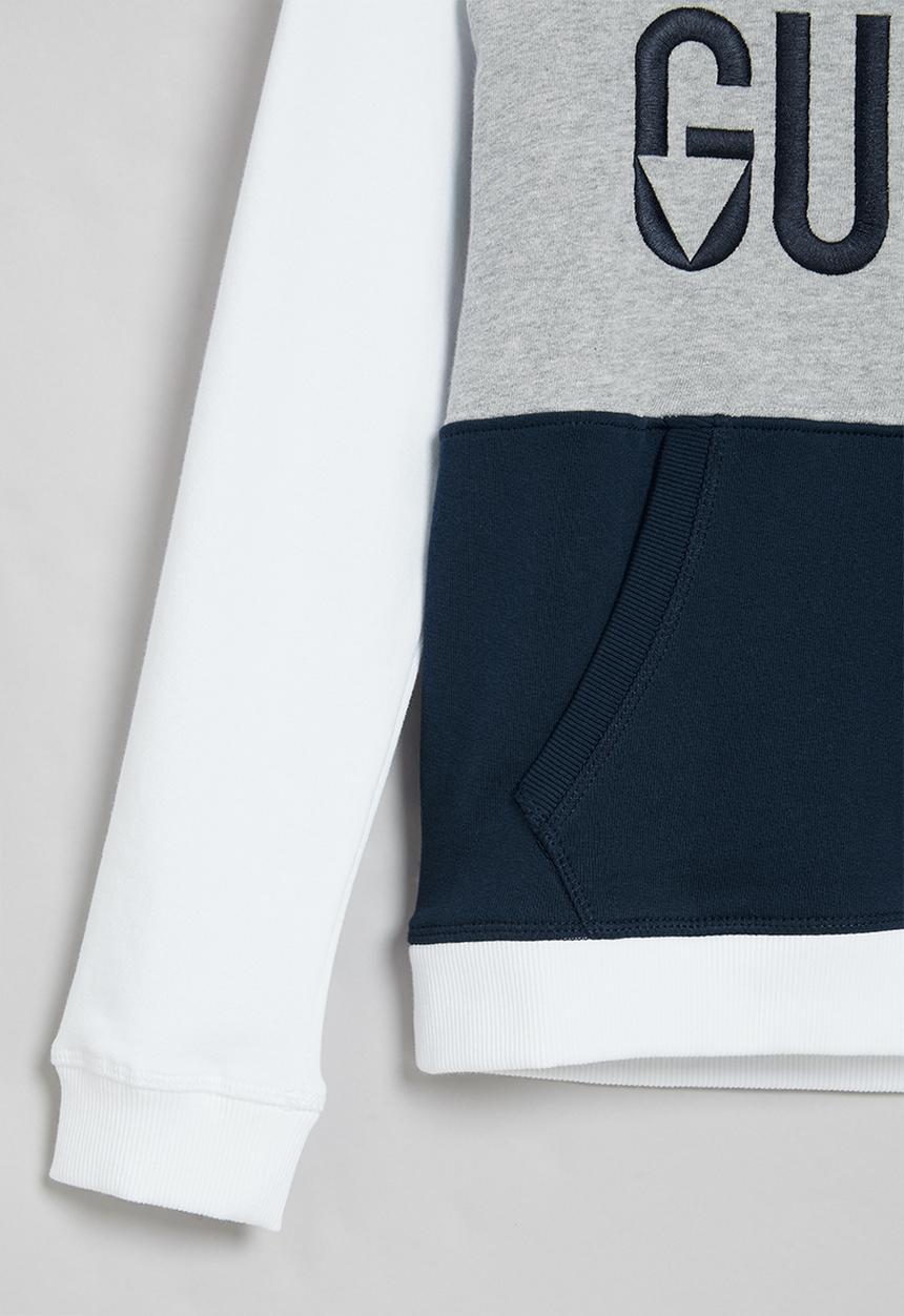 GUESS - Stripe pullover - white & navy 