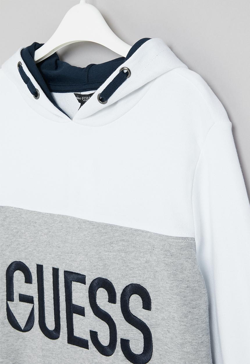 GUESS - Stripe pullover - white & navy 