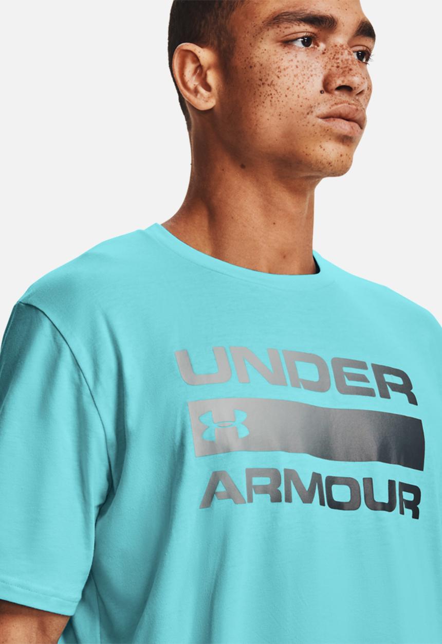 Under Armour - Ua team issue wordmark short sleeve tee - blue