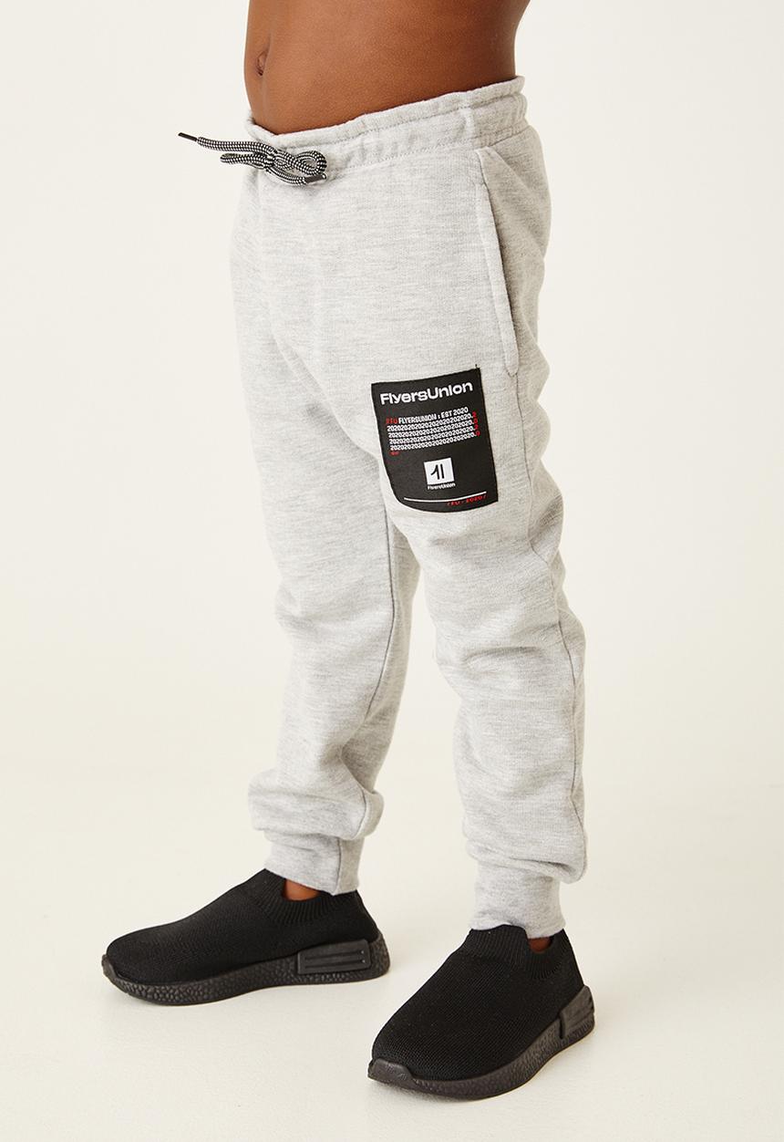 Flyersunion - Brushed jogger - grey 