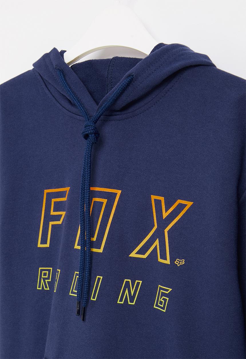 Fox - Neon moth pullover - blue 