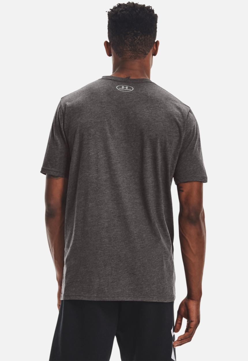 Under Armour - Ua big logo short sleeve tee - charcoal 
