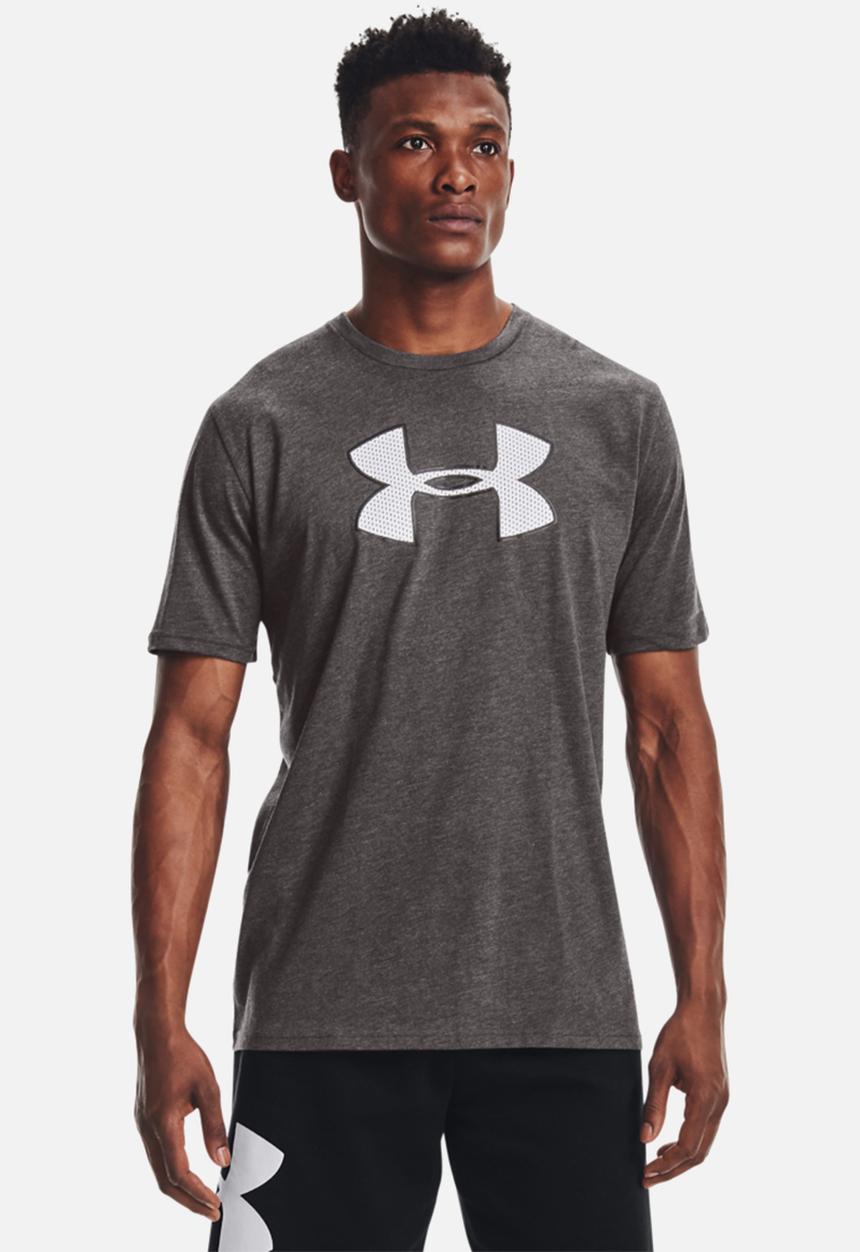 Under Armour - Ua big logo short sleeve tee - charcoal 