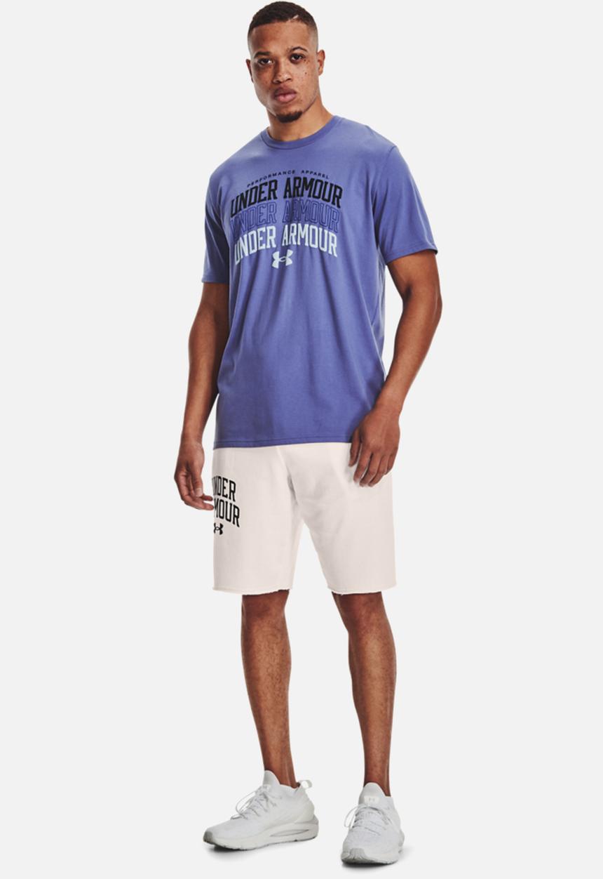Under Armour - UA multi color collegiate short sleeve tee - purple