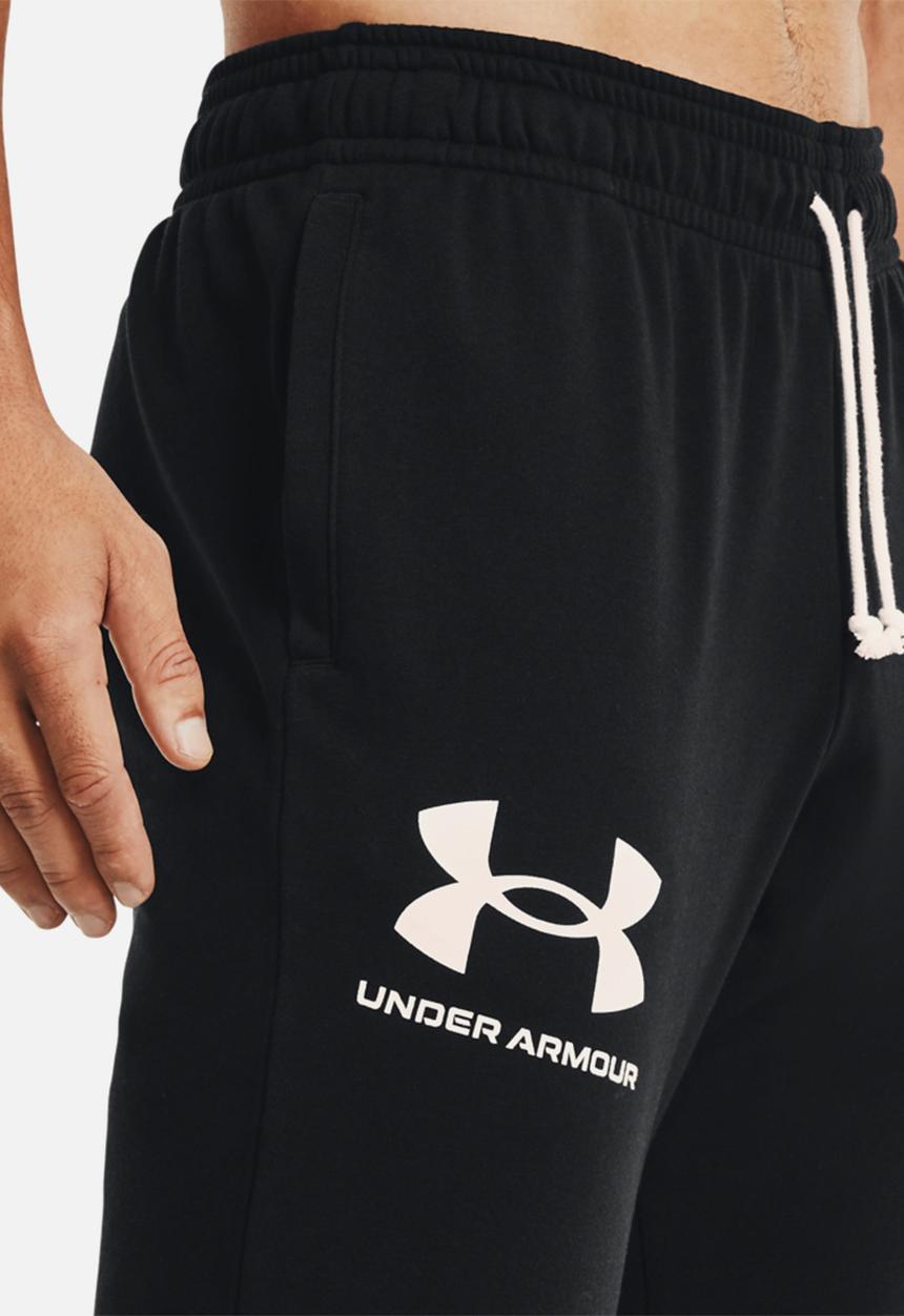 Under Armour - UA rival terry jogger - black