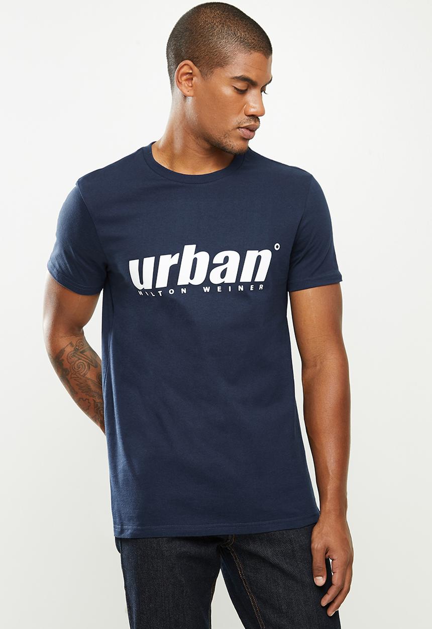 urban° - Mens urban T-shirt - navy