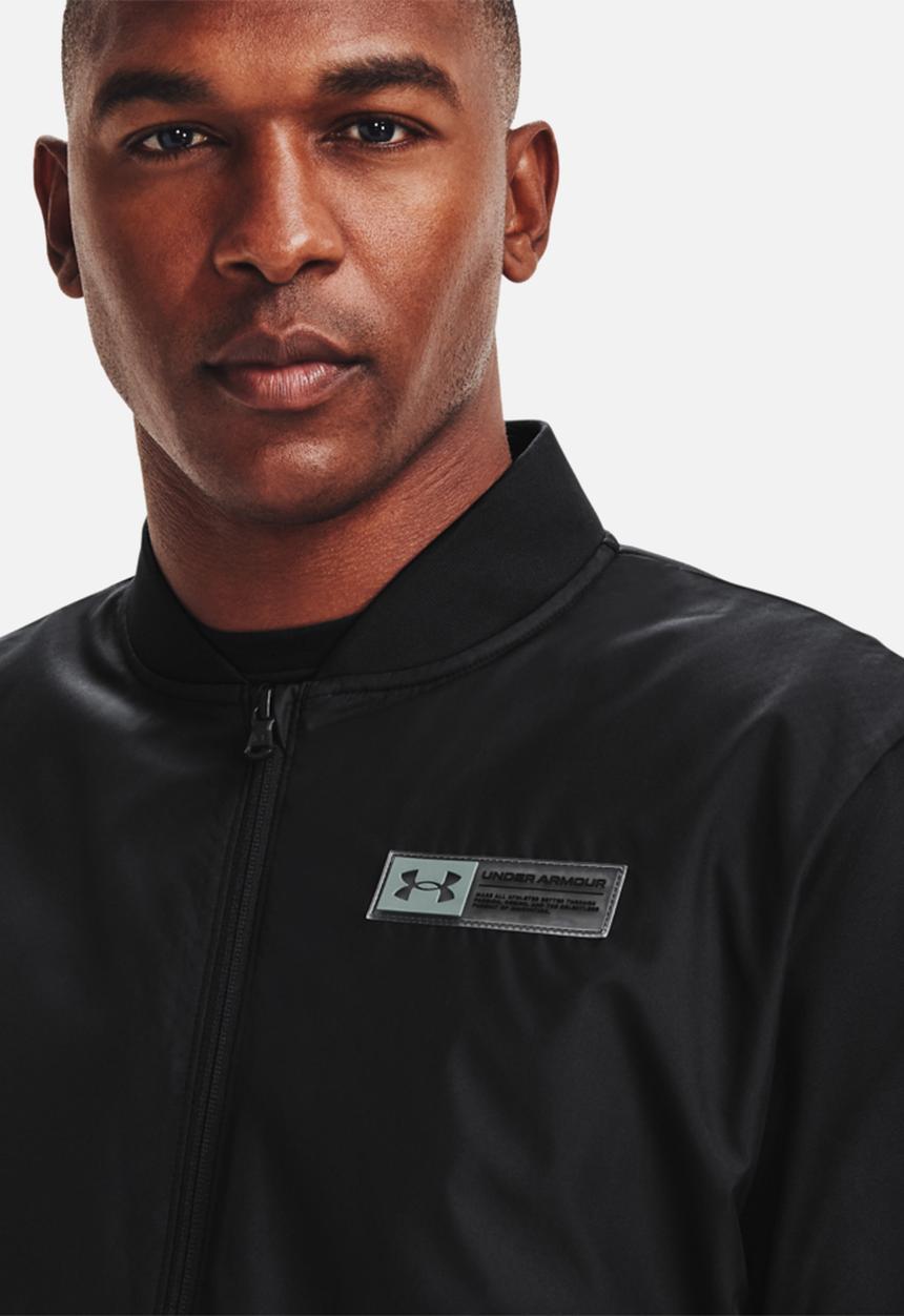 Under Armour - UA armour fleece storm bomber - black
