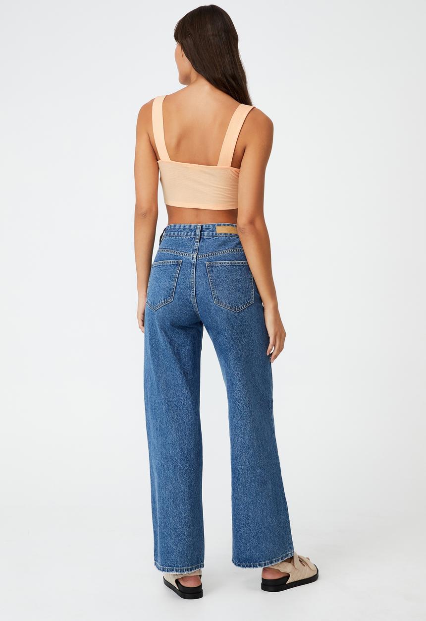 Cotton On - Floyd corset cami - brushed peach